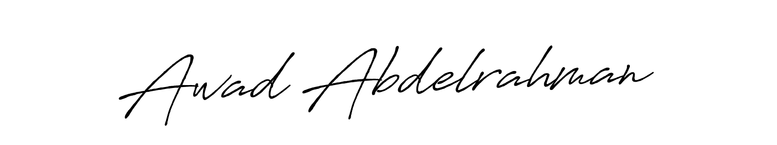 Once you've used our free online signature maker to create your best signature Antro_Vectra_Bolder style, it's time to enjoy all of the benefits that Awad Abdelrahman name signing documents. Awad Abdelrahman signature style 7 images and pictures png