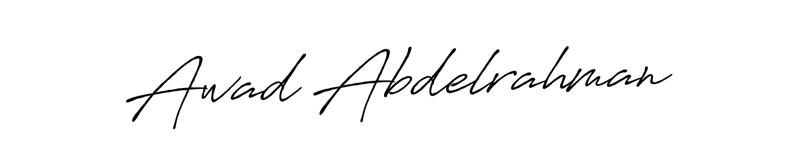 Once you've used our free online signature maker to create your best signature Antro_Vectra_Bolder style, it's time to enjoy all of the benefits that Awad Abdelrahman name signing documents. Awad Abdelrahman signature style 7 images and pictures png