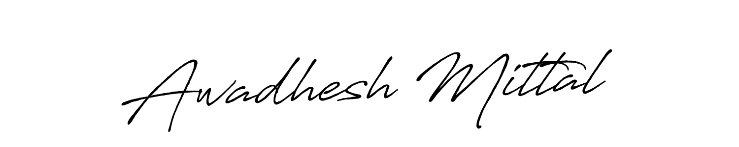 Make a beautiful signature design for name Awadhesh Mittal. Use this online signature maker to create a handwritten signature for free. Awadhesh Mittal signature style 7 images and pictures png