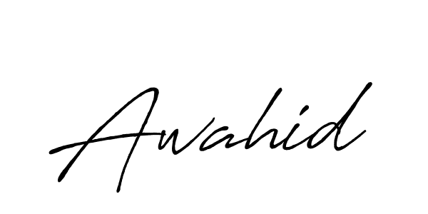 You should practise on your own different ways (Antro_Vectra_Bolder) to write your name (Awahid) in signature. don't let someone else do it for you. Awahid signature style 7 images and pictures png