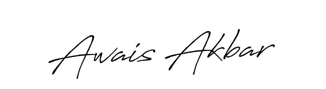 Also You can easily find your signature by using the search form. We will create Awais Akbar name handwritten signature images for you free of cost using Antro_Vectra_Bolder sign style. Awais Akbar signature style 7 images and pictures png
