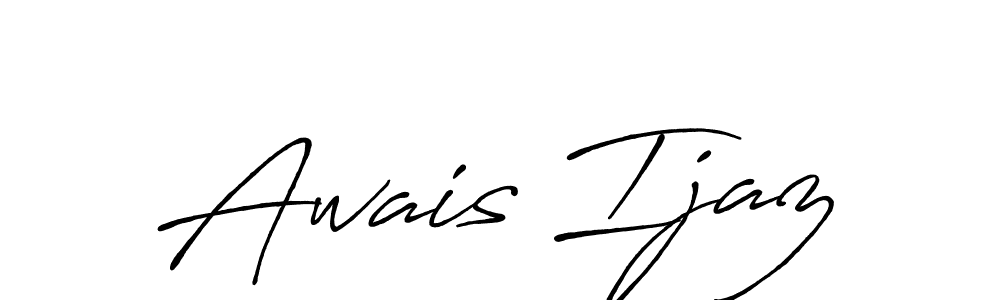 Make a beautiful signature design for name Awais Ijaz. Use this online signature maker to create a handwritten signature for free. Awais Ijaz signature style 7 images and pictures png