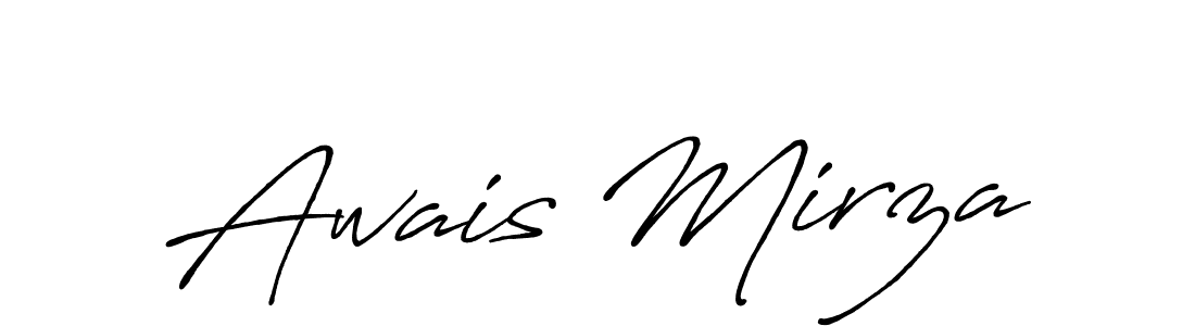 Make a short Awais Mirza signature style. Manage your documents anywhere anytime using Antro_Vectra_Bolder. Create and add eSignatures, submit forms, share and send files easily. Awais Mirza signature style 7 images and pictures png