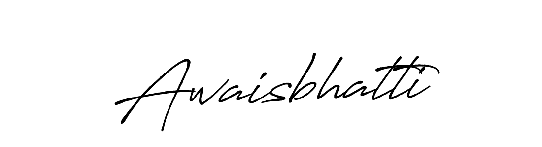 This is the best signature style for the Awaisbhatti name. Also you like these signature font (Antro_Vectra_Bolder). Mix name signature. Awaisbhatti signature style 7 images and pictures png