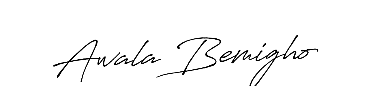 This is the best signature style for the Awala Bemigho name. Also you like these signature font (Antro_Vectra_Bolder). Mix name signature. Awala Bemigho signature style 7 images and pictures png