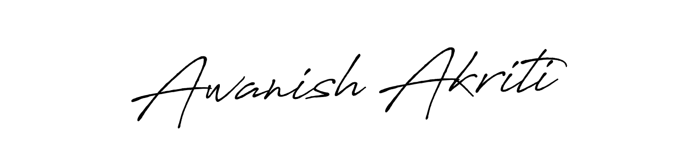 You should practise on your own different ways (Antro_Vectra_Bolder) to write your name (Awanish Akriti) in signature. don't let someone else do it for you. Awanish Akriti signature style 7 images and pictures png