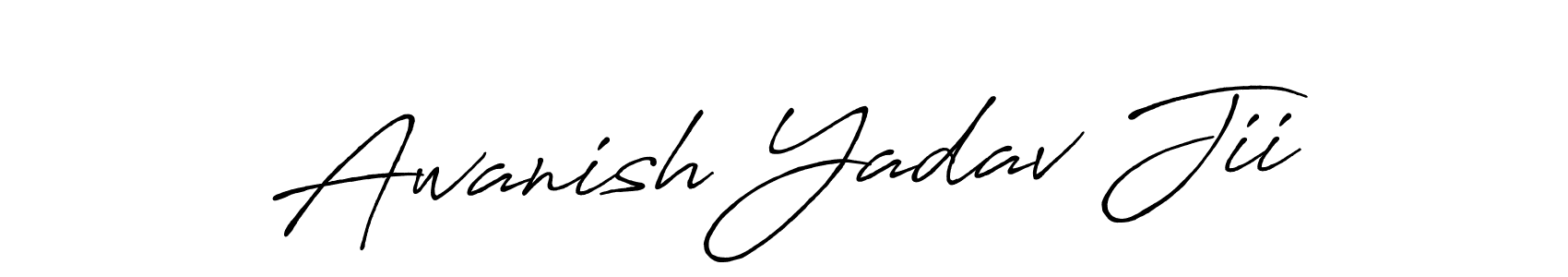 You should practise on your own different ways (Antro_Vectra_Bolder) to write your name (Awanish Yadav Jii) in signature. don't let someone else do it for you. Awanish Yadav Jii signature style 7 images and pictures png