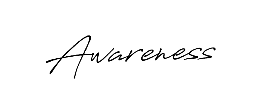 Also You can easily find your signature by using the search form. We will create Awareness name handwritten signature images for you free of cost using Antro_Vectra_Bolder sign style. Awareness signature style 7 images and pictures png