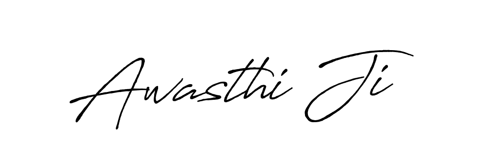 Awasthi Ji stylish signature style. Best Handwritten Sign (Antro_Vectra_Bolder) for my name. Handwritten Signature Collection Ideas for my name Awasthi Ji. Awasthi Ji signature style 7 images and pictures png