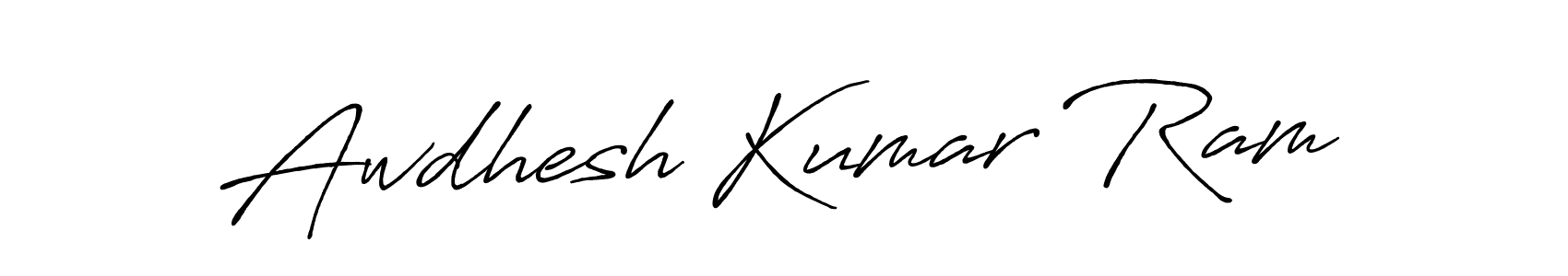 How to Draw Awdhesh Kumar Ram signature style? Antro_Vectra_Bolder is a latest design signature styles for name Awdhesh Kumar Ram. Awdhesh Kumar Ram signature style 7 images and pictures png