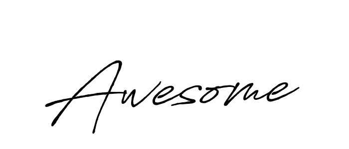 Make a short Awesome signature style. Manage your documents anywhere anytime using Antro_Vectra_Bolder. Create and add eSignatures, submit forms, share and send files easily. Awesome signature style 7 images and pictures png