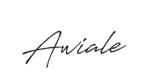 Once you've used our free online signature maker to create your best signature Antro_Vectra_Bolder style, it's time to enjoy all of the benefits that Awiale name signing documents. Awiale signature style 7 images and pictures png