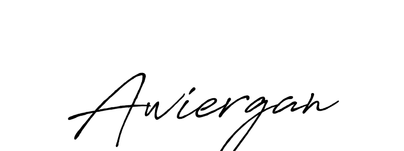 Once you've used our free online signature maker to create your best signature Antro_Vectra_Bolder style, it's time to enjoy all of the benefits that Awiergan name signing documents. Awiergan signature style 7 images and pictures png