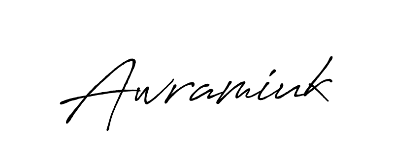 Here are the top 10 professional signature styles for the name Awramiuk. These are the best autograph styles you can use for your name. Awramiuk signature style 7 images and pictures png
