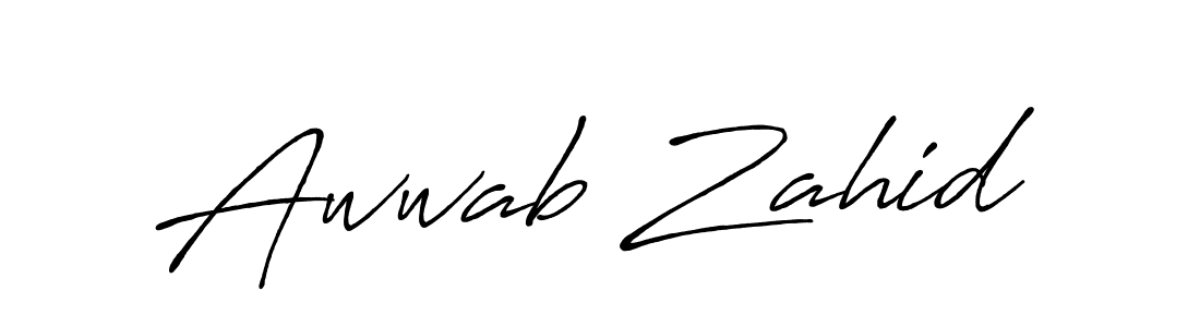 Best and Professional Signature Style for Awwab Zahid. Antro_Vectra_Bolder Best Signature Style Collection. Awwab Zahid signature style 7 images and pictures png