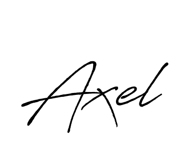 Make a beautiful signature design for name Axel. With this signature (Antro_Vectra_Bolder) style, you can create a handwritten signature for free. Axel signature style 7 images and pictures png