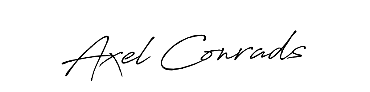 How to make Axel Conrads signature? Antro_Vectra_Bolder is a professional autograph style. Create handwritten signature for Axel Conrads name. Axel Conrads signature style 7 images and pictures png