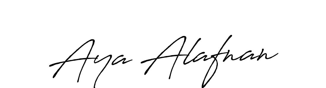 Also we have Aya Alafnan name is the best signature style. Create professional handwritten signature collection using Antro_Vectra_Bolder autograph style. Aya Alafnan signature style 7 images and pictures png
