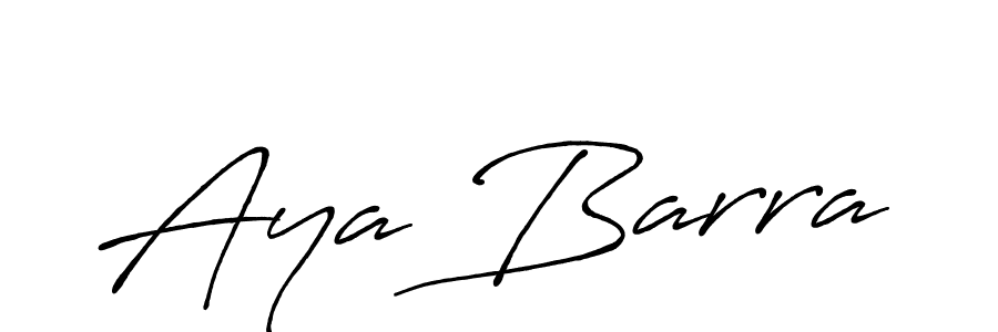 This is the best signature style for the Aya Barra name. Also you like these signature font (Antro_Vectra_Bolder). Mix name signature. Aya Barra signature style 7 images and pictures png