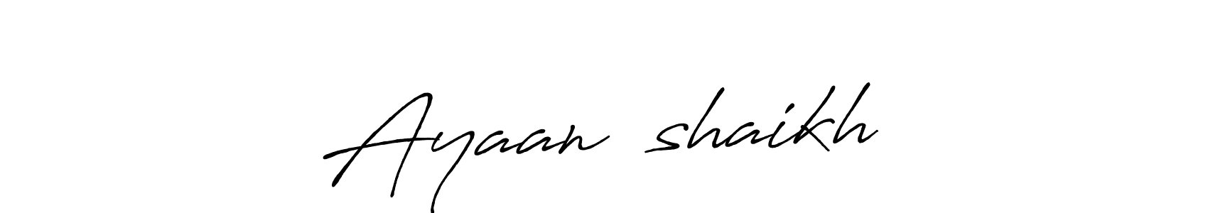 if you are searching for the best signature style for your name Ayaan❤️shaikh. so please give up your signature search. here we have designed multiple signature styles  using Antro_Vectra_Bolder. Ayaan❤️shaikh signature style 7 images and pictures png