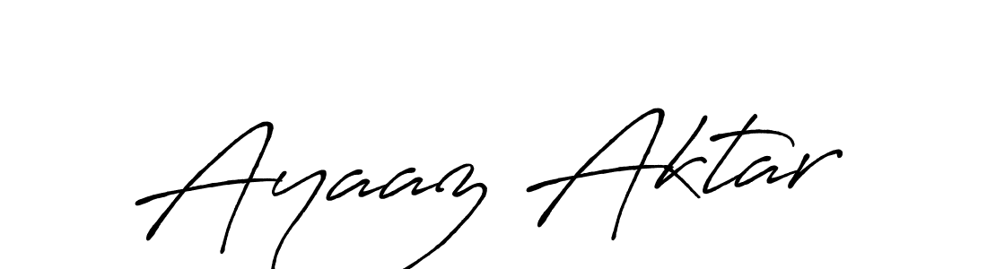 Also we have Ayaaz Aktar name is the best signature style. Create professional handwritten signature collection using Antro_Vectra_Bolder autograph style. Ayaaz Aktar signature style 7 images and pictures png