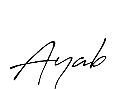 Make a beautiful signature design for name Ayab. Use this online signature maker to create a handwritten signature for free. Ayab signature style 7 images and pictures png
