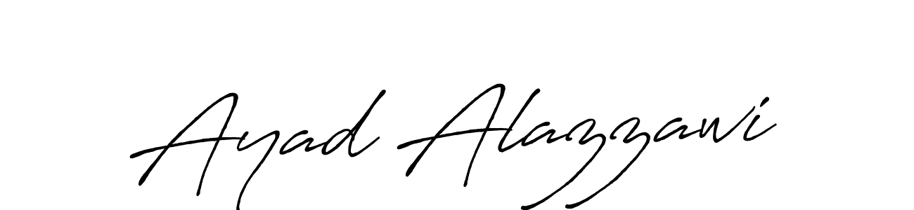 Use a signature maker to create a handwritten signature online. With this signature software, you can design (Antro_Vectra_Bolder) your own signature for name Ayad Alazzawi. Ayad Alazzawi signature style 7 images and pictures png