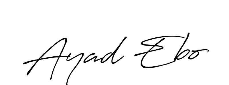 Best and Professional Signature Style for Ayad Ebo. Antro_Vectra_Bolder Best Signature Style Collection. Ayad Ebo signature style 7 images and pictures png