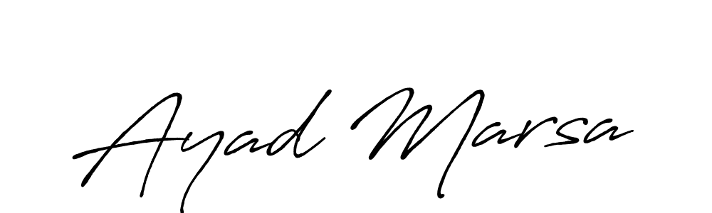 You should practise on your own different ways (Antro_Vectra_Bolder) to write your name (Ayad Marsa) in signature. don't let someone else do it for you. Ayad Marsa signature style 7 images and pictures png