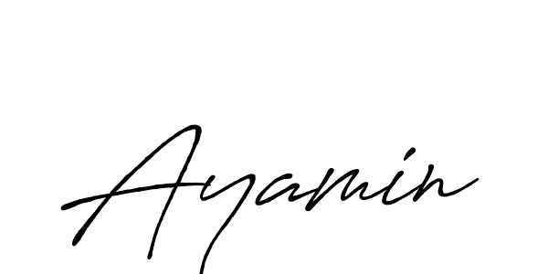 The best way (Antro_Vectra_Bolder) to make a short signature is to pick only two or three words in your name. The name Ayamin include a total of six letters. For converting this name. Ayamin signature style 7 images and pictures png