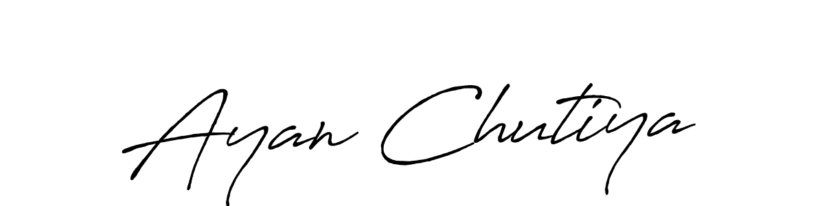 It looks lik you need a new signature style for name Ayan Chutiya. Design unique handwritten (Antro_Vectra_Bolder) signature with our free signature maker in just a few clicks. Ayan Chutiya signature style 7 images and pictures png