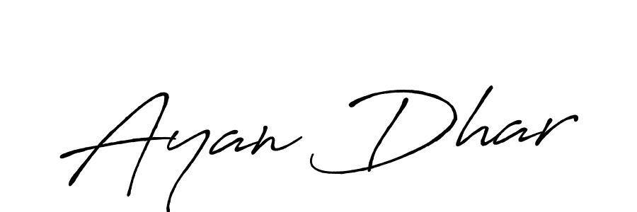 How to Draw Ayan Dhar signature style? Antro_Vectra_Bolder is a latest design signature styles for name Ayan Dhar. Ayan Dhar signature style 7 images and pictures png