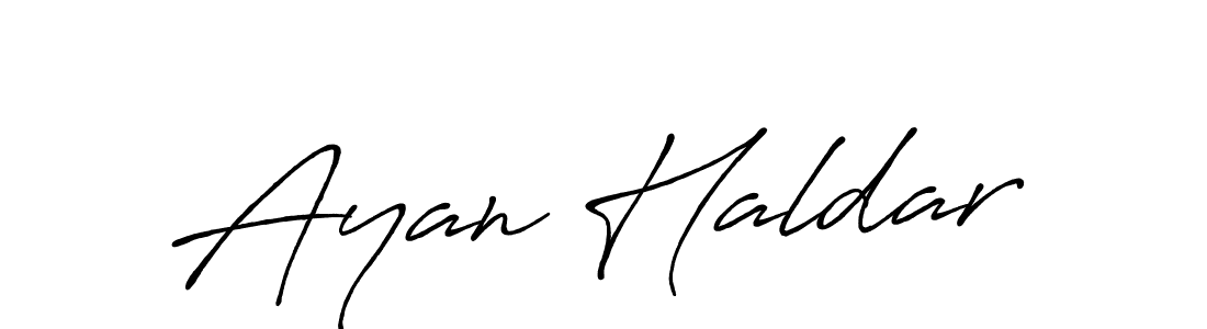 You should practise on your own different ways (Antro_Vectra_Bolder) to write your name (Ayan Haldar) in signature. don't let someone else do it for you. Ayan Haldar signature style 7 images and pictures png