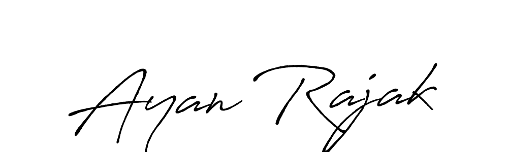 The best way (Antro_Vectra_Bolder) to make a short signature is to pick only two or three words in your name. The name Ayan Rajak include a total of six letters. For converting this name. Ayan Rajak signature style 7 images and pictures png