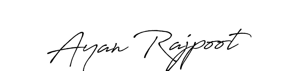 Antro_Vectra_Bolder is a professional signature style that is perfect for those who want to add a touch of class to their signature. It is also a great choice for those who want to make their signature more unique. Get Ayan Rajpoot name to fancy signature for free. Ayan Rajpoot signature style 7 images and pictures png