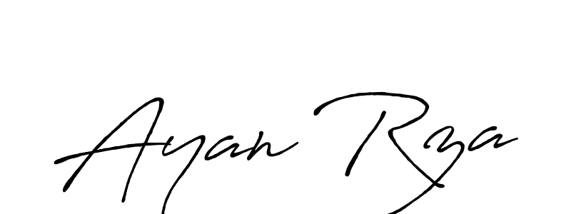 You should practise on your own different ways (Antro_Vectra_Bolder) to write your name (Ayan Rza) in signature. don't let someone else do it for you. Ayan Rza signature style 7 images and pictures png