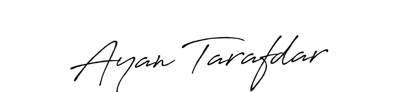 Also we have Ayan Tarafdar name is the best signature style. Create professional handwritten signature collection using Antro_Vectra_Bolder autograph style. Ayan Tarafdar signature style 7 images and pictures png