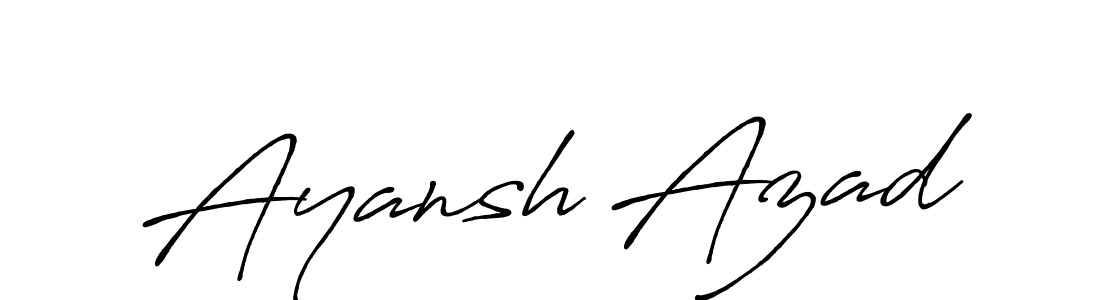 See photos of Ayansh Azad official signature by Spectra . Check more albums & portfolios. Read reviews & check more about Antro_Vectra_Bolder font. Ayansh Azad signature style 7 images and pictures png
