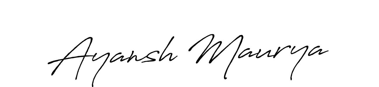 if you are searching for the best signature style for your name Ayansh Maurya. so please give up your signature search. here we have designed multiple signature styles  using Antro_Vectra_Bolder. Ayansh Maurya signature style 7 images and pictures png