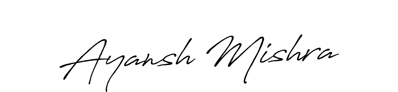 Once you've used our free online signature maker to create your best signature Antro_Vectra_Bolder style, it's time to enjoy all of the benefits that Ayansh Mishra name signing documents. Ayansh Mishra signature style 7 images and pictures png