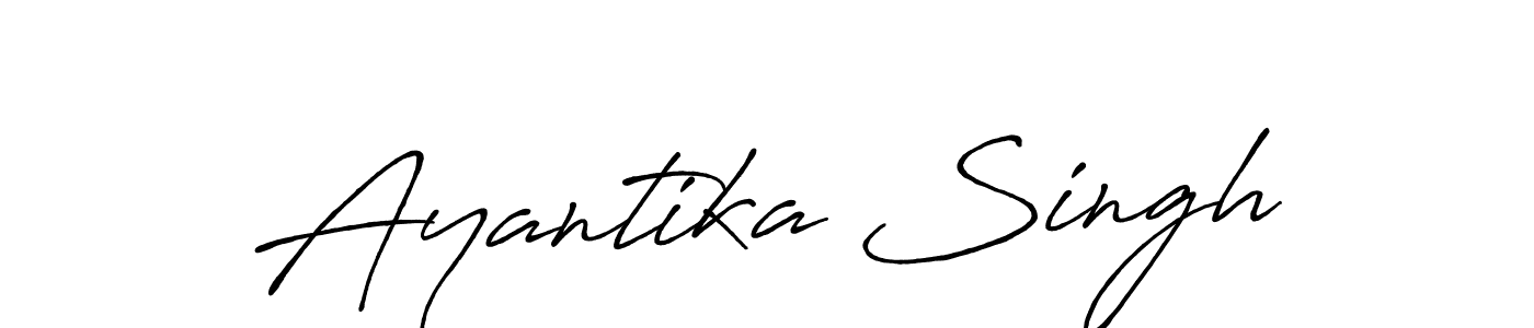 Make a short Ayantika Singh signature style. Manage your documents anywhere anytime using Antro_Vectra_Bolder. Create and add eSignatures, submit forms, share and send files easily. Ayantika Singh signature style 7 images and pictures png