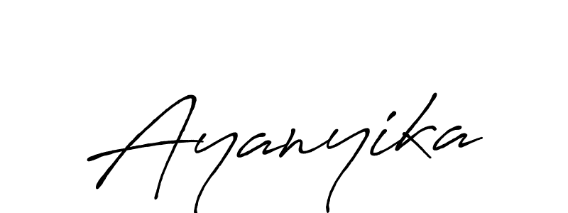 Similarly Antro_Vectra_Bolder is the best handwritten signature design. Signature creator online .You can use it as an online autograph creator for name Ayanyika. Ayanyika signature style 7 images and pictures png