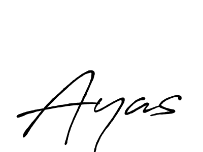 The best way (Antro_Vectra_Bolder) to make a short signature is to pick only two or three words in your name. The name Ayas include a total of six letters. For converting this name. Ayas signature style 7 images and pictures png