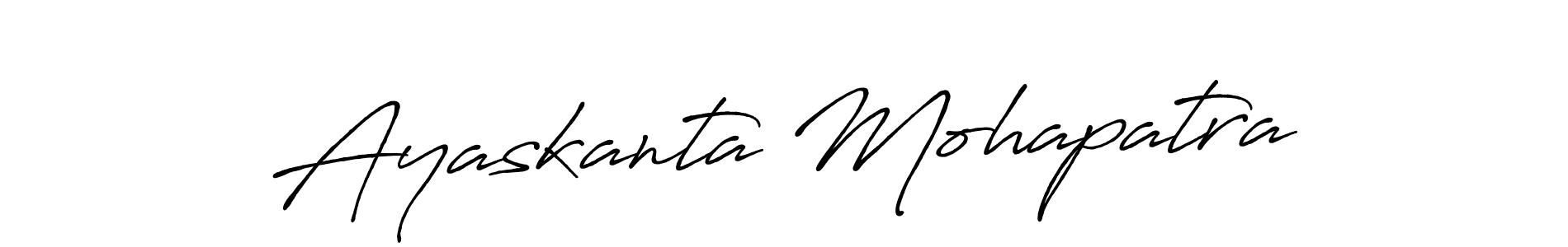 Ayaskanta Mohapatra stylish signature style. Best Handwritten Sign (Antro_Vectra_Bolder) for my name. Handwritten Signature Collection Ideas for my name Ayaskanta Mohapatra. Ayaskanta Mohapatra signature style 7 images and pictures png