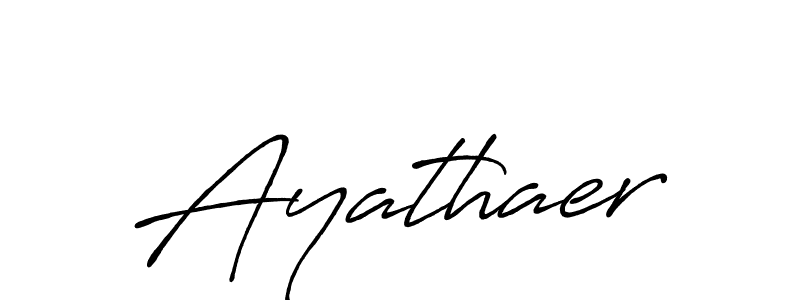 Use a signature maker to create a handwritten signature online. With this signature software, you can design (Antro_Vectra_Bolder) your own signature for name Ayathaer. Ayathaer signature style 7 images and pictures png