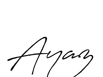 Make a beautiful signature design for name Ayaz. Use this online signature maker to create a handwritten signature for free. Ayaz signature style 7 images and pictures png