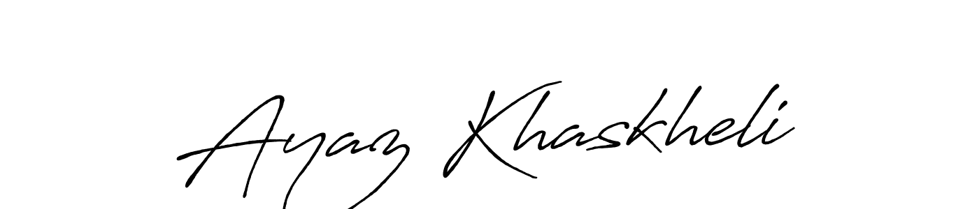 Similarly Antro_Vectra_Bolder is the best handwritten signature design. Signature creator online .You can use it as an online autograph creator for name Ayaz Khaskheli. Ayaz Khaskheli signature style 7 images and pictures png