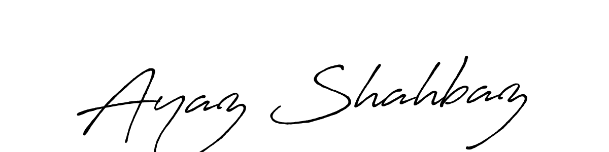 How to make Ayaz Shahbaz signature? Antro_Vectra_Bolder is a professional autograph style. Create handwritten signature for Ayaz Shahbaz name. Ayaz Shahbaz signature style 7 images and pictures png