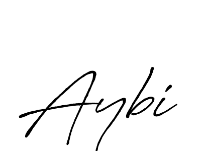 How to make Aybi name signature. Use Antro_Vectra_Bolder style for creating short signs online. This is the latest handwritten sign. Aybi signature style 7 images and pictures png