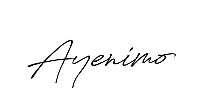 You can use this online signature creator to create a handwritten signature for the name Ayenimo. This is the best online autograph maker. Ayenimo signature style 7 images and pictures png